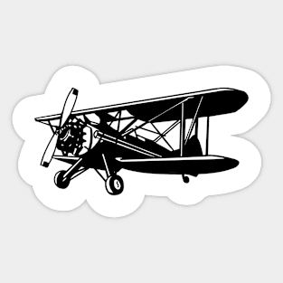 Classic Airplane Sticker